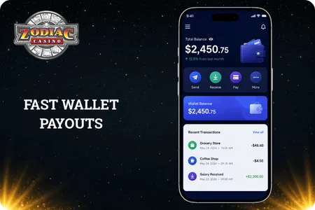 Zodiac Casino E-Wallet Payouts